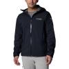 Columbia Mens Ampli-Dry II Shell, Everblue(Black)