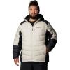 Columbia Mens Labyrinth Loop Ii Hooded Jacket(Dark Stone/Black)