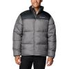 Columbia Mens Puffect Iii Jacket(City Grey/Black)