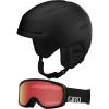 Giro Neo MIPS Ski Helmet – Snowboard Helmet for Men, Women & Youth((Combo) Matte Black – Black Wordmark)