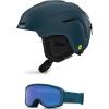 Giro Neo MIPS Ski Helmet – Snowboard Helmet for Men, Women & Youth((Combo) Matte Harbor Blue – Black/Harbor Blue Wordmark)