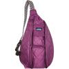 KAVU Original Rope Puff Diamond Quilted Mini Sling Pack – Taupe(Sunset Purple)