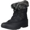 Kamik Momentum L2 Snow Boots for Women, Insulated + Thermal Winter Boots for Women(Black)