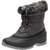Kamik Momentum L2 Snow Boots for Women, Insulated + Thermal Winter Boots for Women(Charcoal)