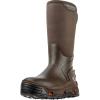 Korkers Men’s Neo Arctic Rubber Boots – Includes Interchangeable All Terrain Sole(Brown)