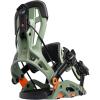 Nidecker Flow Fuse Fusion Men’s Rear Entry Snowboard Bindings(Khaki)