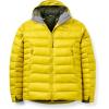 Rab Men’s Electron Pro 800-Fill Down Hooded Jacket for Climbing & Mountaineering(Dark Pollen)