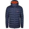 Rab Men’s Electron Pro 800-Fill Down Hooded Jacket for Climbing & Mountaineering(Deep Ink)