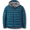 Rab Men’s Electron Pro 800-Fill Down Hooded Jacket for Climbing & Mountaineering(Tempest Blue)