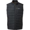 Rab Men’s Microlight Vest – 700-Fill Lightweight Down Gilet for Hiking & Skiing(Black)