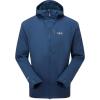 Rab Men’s VR Summit Softshell Jacket Lightweight Breathable Coat for Skiing & Climbing(Tempest Blue)