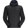Rab Men’s Xenair Alpine Light Hooded Insulated Jacket for Hiking & Mountaineering(Ebony)
