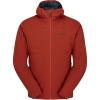 Rab Men’s Xenair Alpine Light Hooded Insulated Jacket for Hiking & Mountaineering(Tuscan Red)