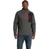 Spyder mens Bandit 1/2 Zip Fleece Ski Mid Layer Sweater Jacket(Polar)
