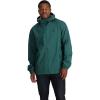 Spyder mens Spyder Pitch Shell Jacket(Cypress Green)