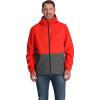 Spyder mens Spyder Pitch Shell Jacket(Volcano)