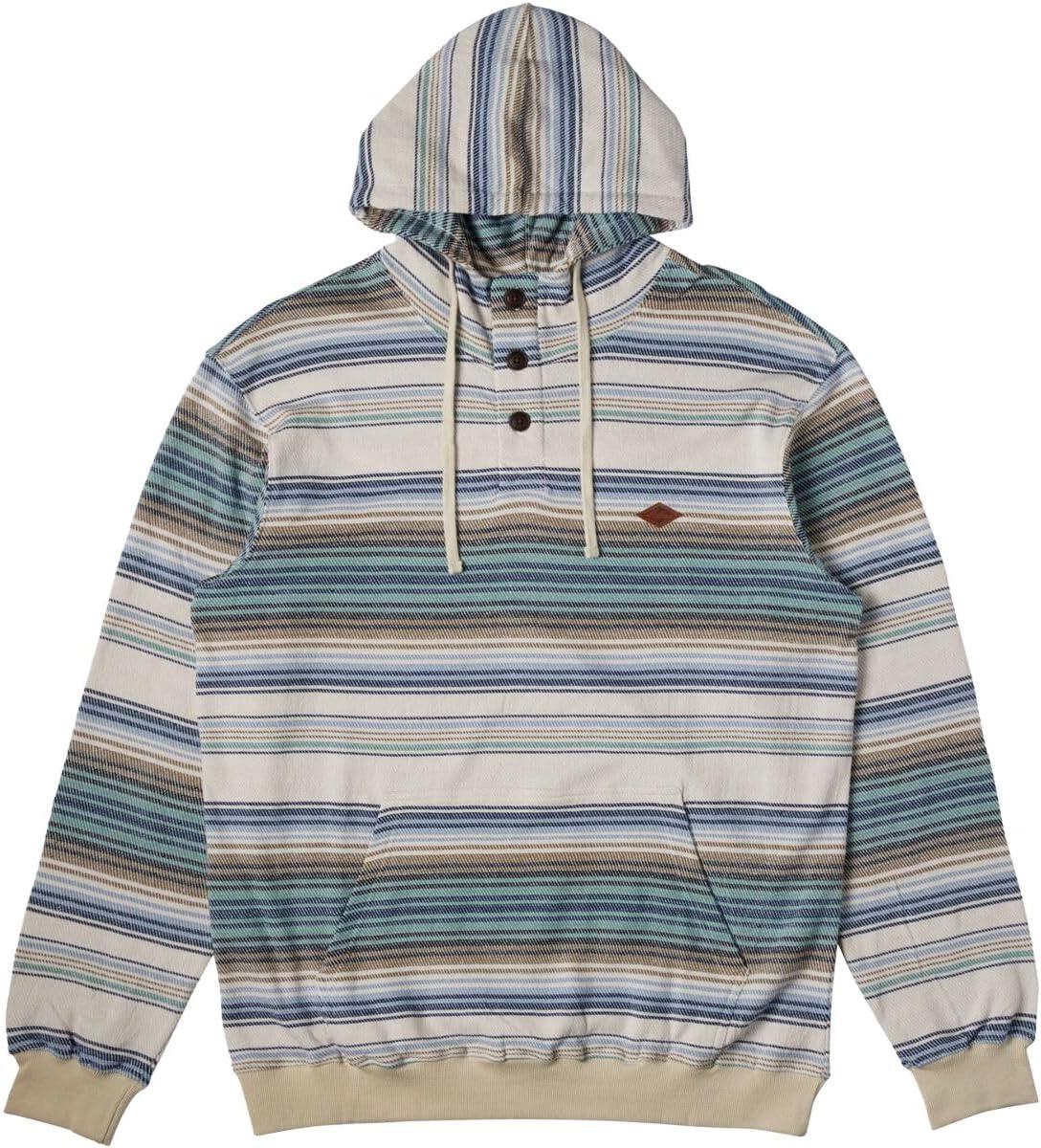 imageBillabong mens Rancho Henley Pullover Hooded FlannelChino