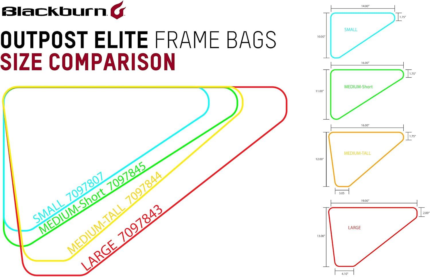 imageBlackburn Outpost Elite Frame Bike Bag Grey LargeBlack