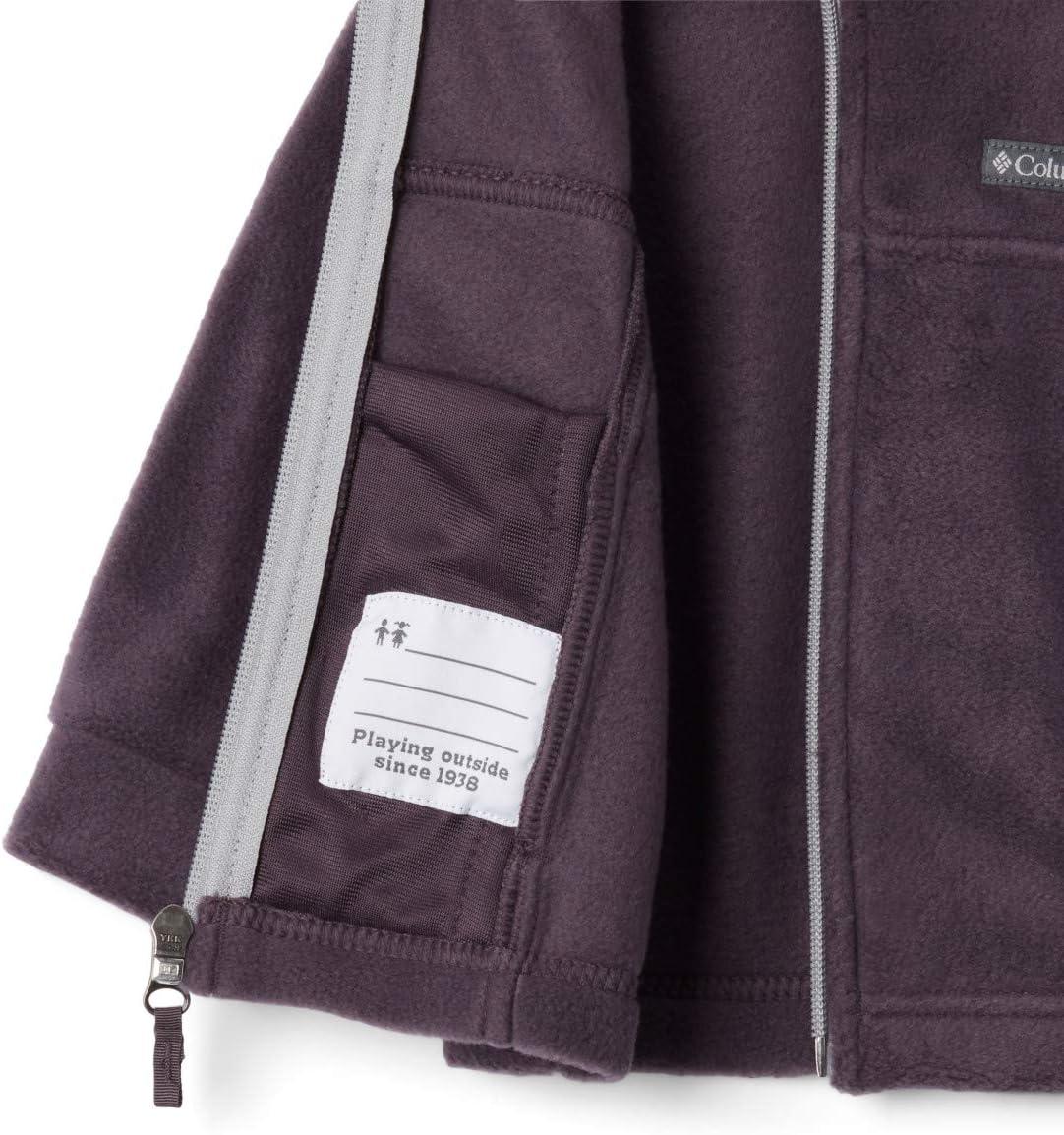 imageColumbia unisexbaby Steens Mt II FleeceDark PurpleColumbia Grey