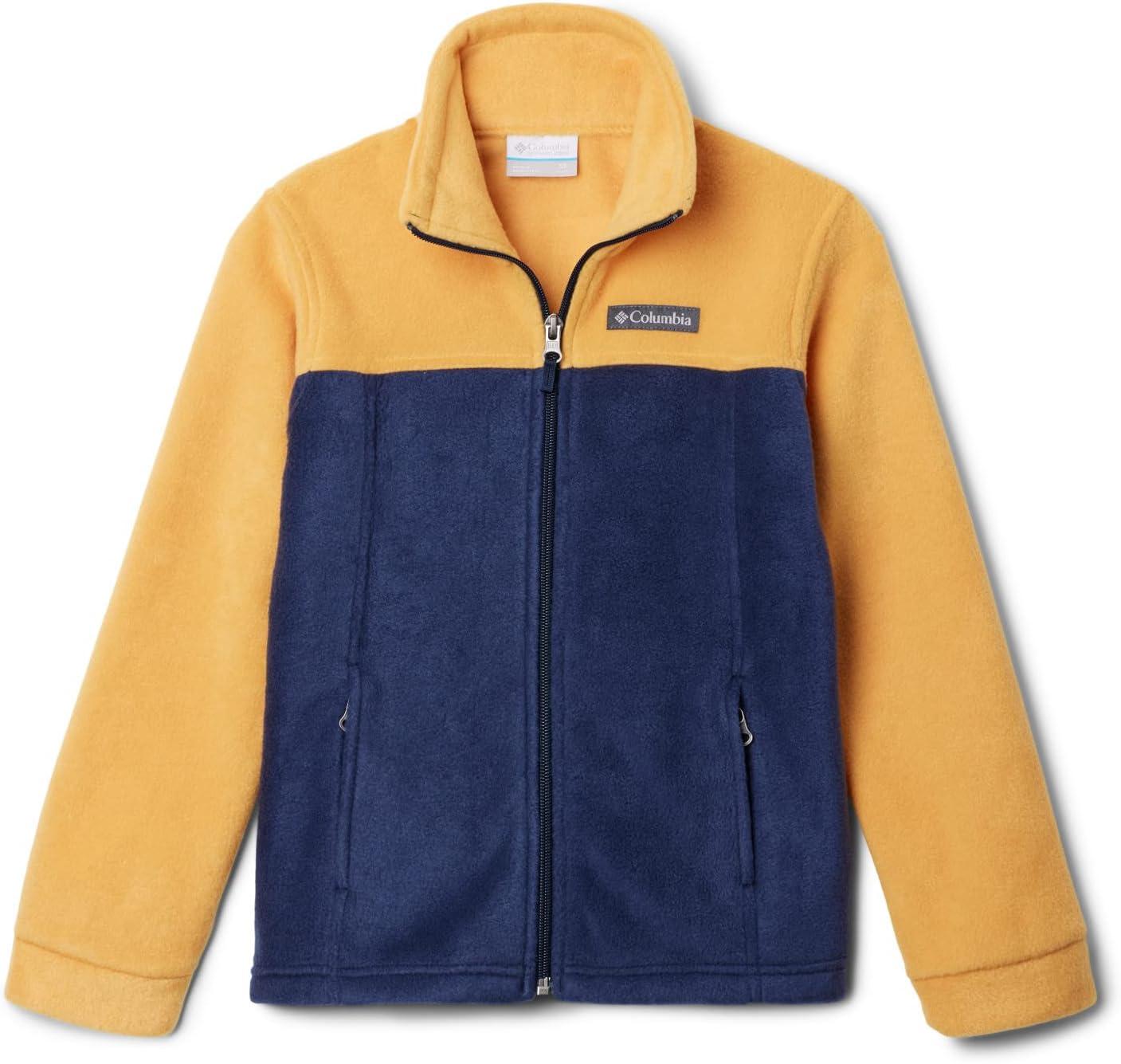 imageColumbia unisexbaby Steens Mt II FleeceRaw HoneyCollegiate Navy