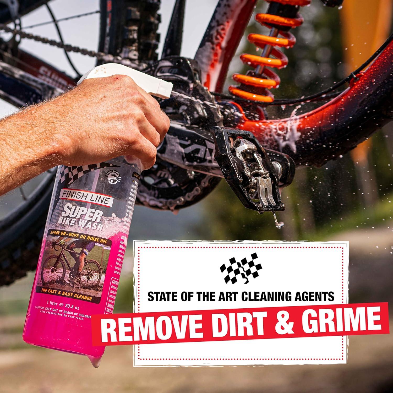 imageFinish Line Super Bike Wash1 Liter Spray Bottle