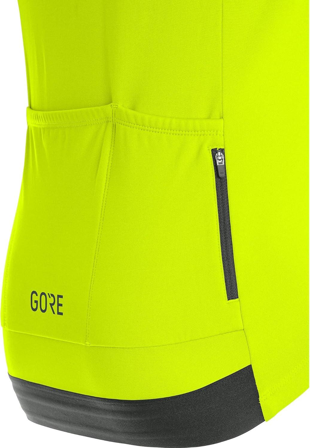 imageGORE WEAR Mens Standard C5 Thermo JerseyNeon Yellow