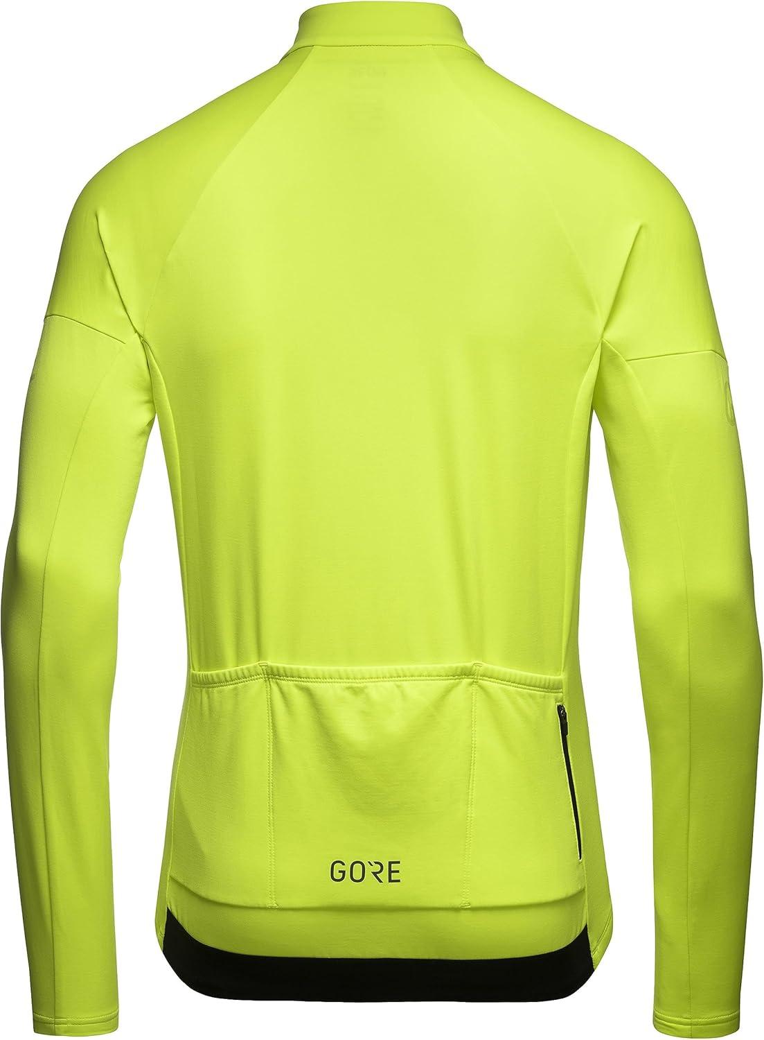 imageGORE WEAR Mens Standard C5 Thermo JerseyNeon Yellow