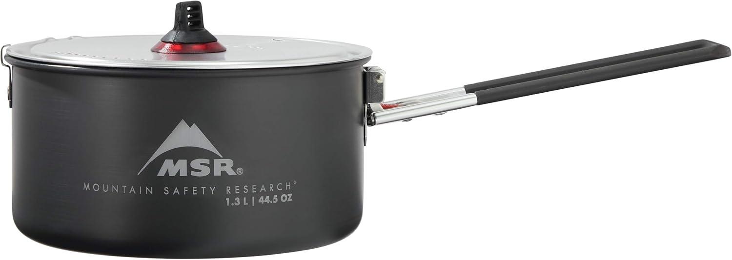 imageMSR 13 Liter Nonstick Ceramic Coated Solo Camping Cook Pot Black