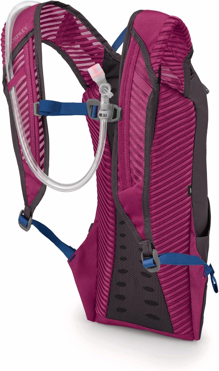 imageOsprey Kitsuma 15L Womens Biking Backpack with Hydraulics Reservoir Astrology BlueSpace Travel Grey