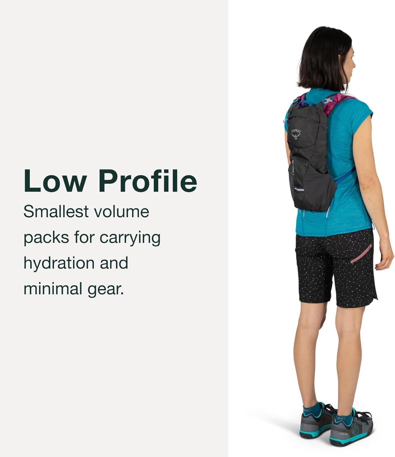 imageOsprey Kitsuma 15L Womens Biking Backpack with Hydraulics Reservoir Astrology BlueSpace Travel Grey