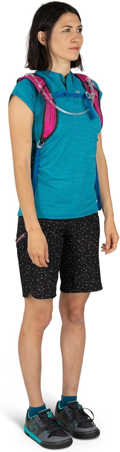 imageOsprey Kitsuma 15L Womens Biking Backpack with Hydraulics Reservoir Astrology BlueSpace Travel Grey