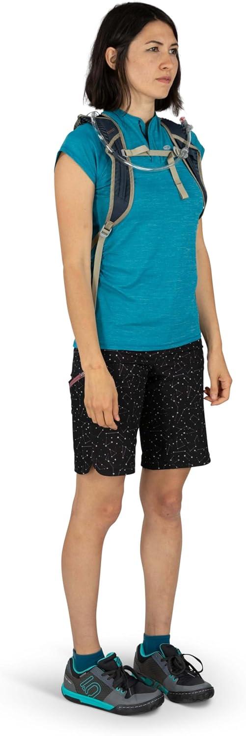 imageOsprey Kitsuma 15L Womens Biking Backpack with Hydraulics Reservoir Astrology BlueSpace Travel Grey