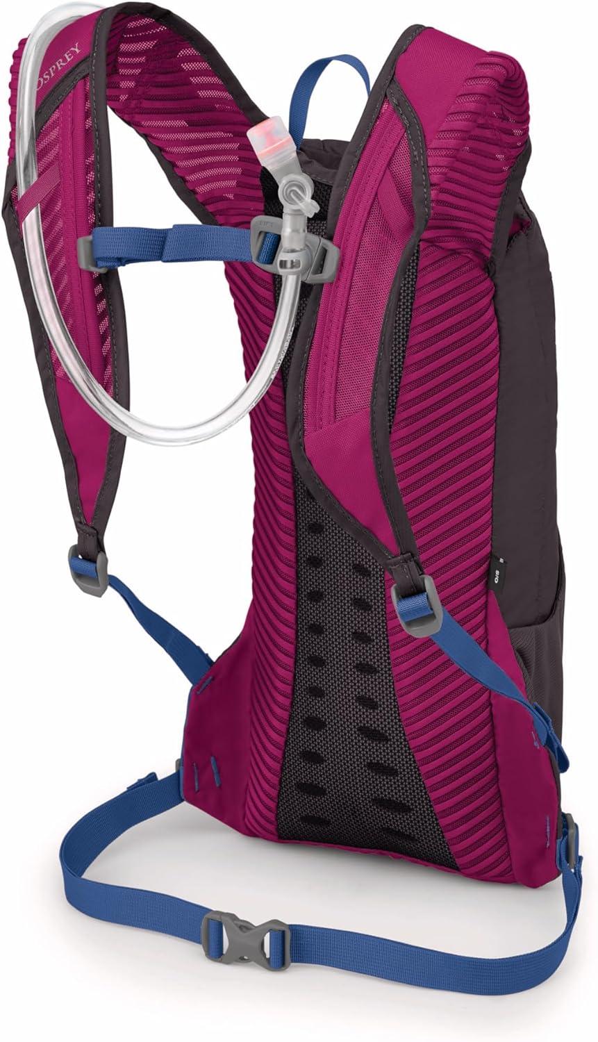 imageOsprey Kitsuma 15L Womens Biking Backpack with Hydraulics Reservoir Astrology BlueSpace Travel Grey