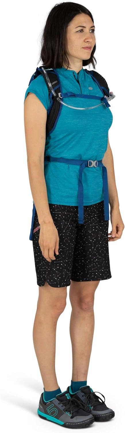 imageOsprey Kitsuma 15L Womens Biking Backpack with Hydraulics Reservoir Astrology BlueSpace Travel Grey