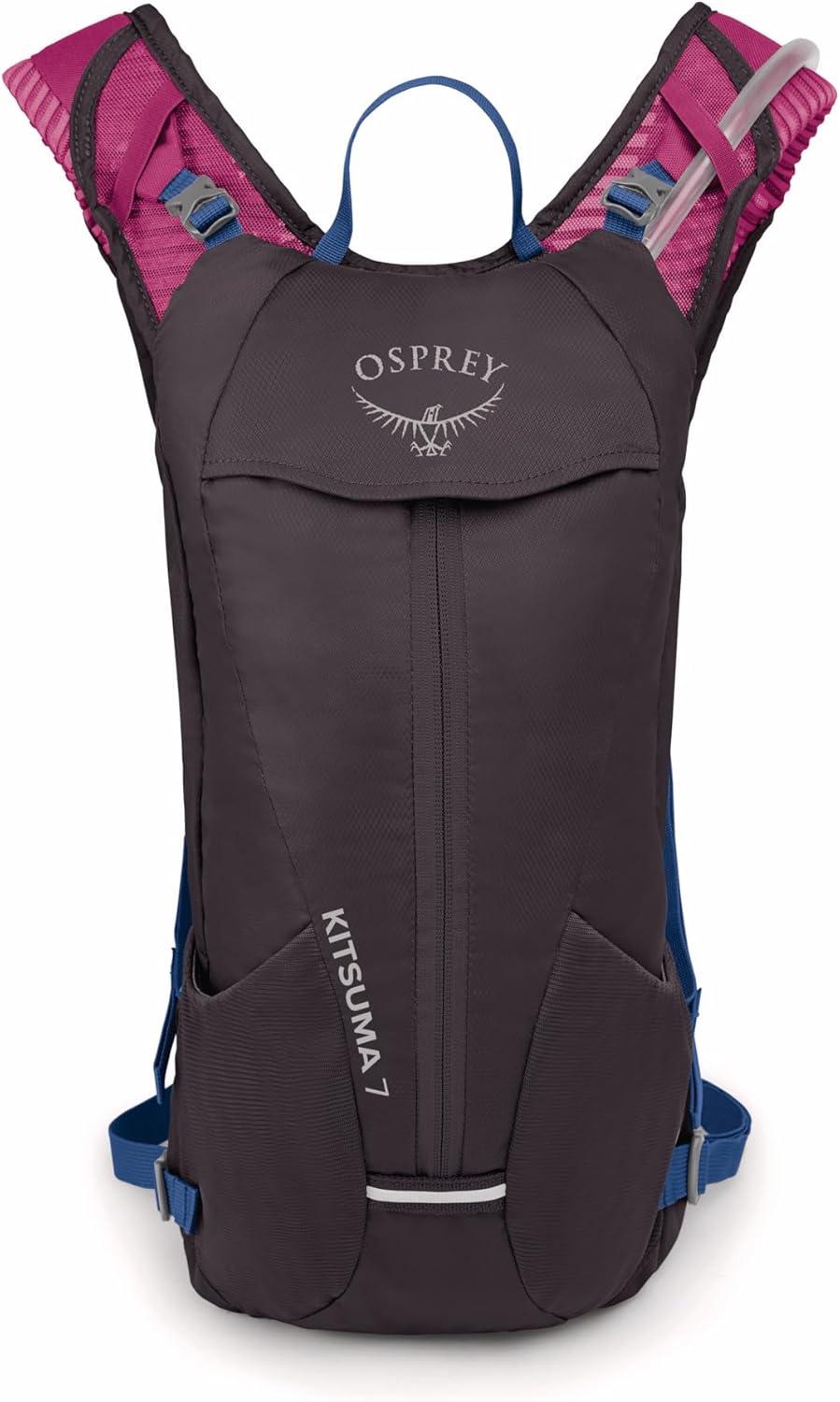 imageOsprey Kitsuma 15L Womens Biking Backpack with Hydraulics Reservoir Astrology BlueSpace Travel Grey