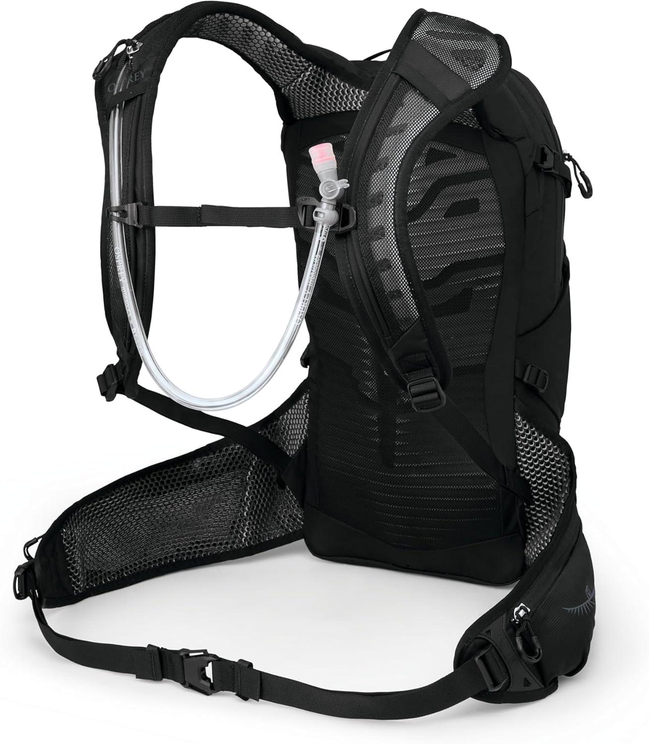 imageOsprey Raptor 14L Mens Mountain Biking Backpack with Hydraulics ReservoirBlack