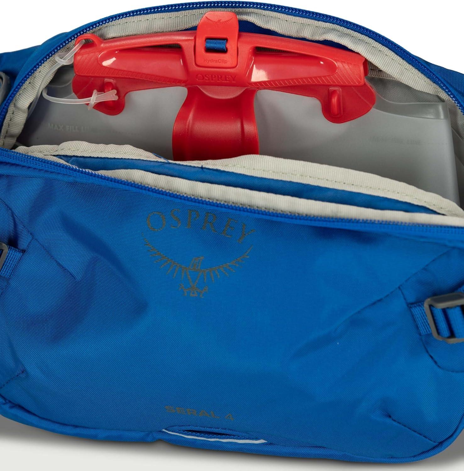 imageOsprey Seral Biking Waist Pack with Hydraulics Reservoir for Men and WomenBlack