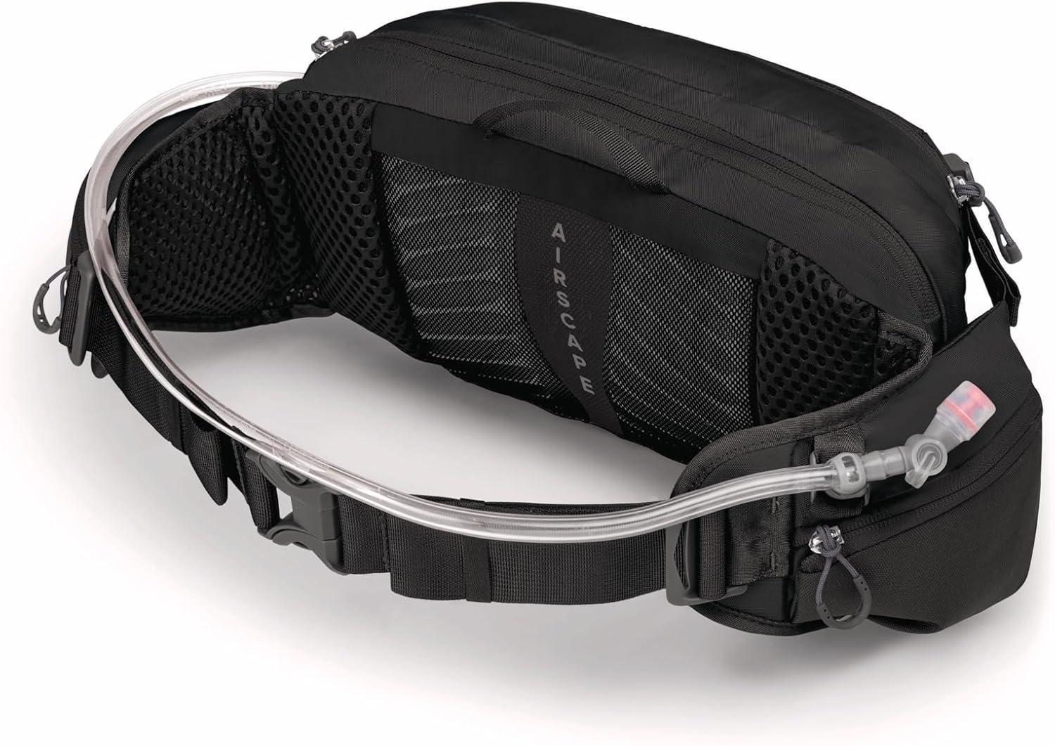 imageOsprey Seral Biking Waist Pack with Hydraulics Reservoir for Men and WomenBlack