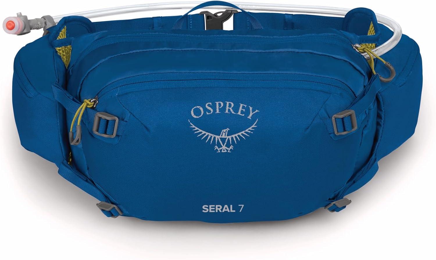 imageOsprey Seral Biking Waist Pack with Hydraulics Reservoir for Men and WomenBlue