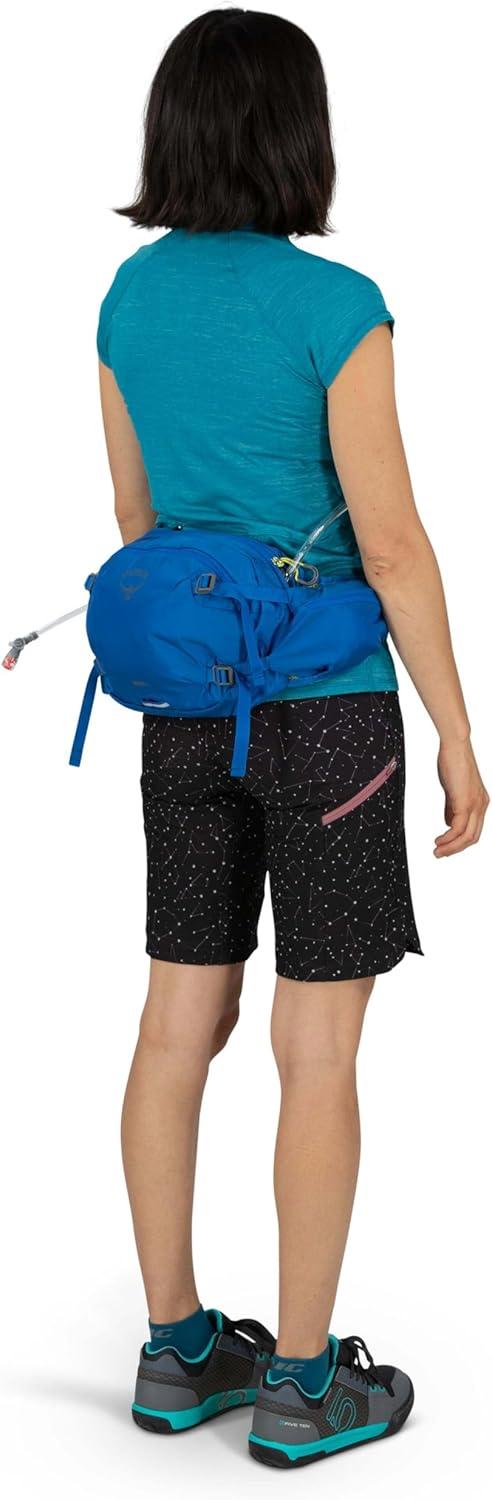 imageOsprey Seral Biking Waist Pack with Hydraulics Reservoir for Men and WomenBlue