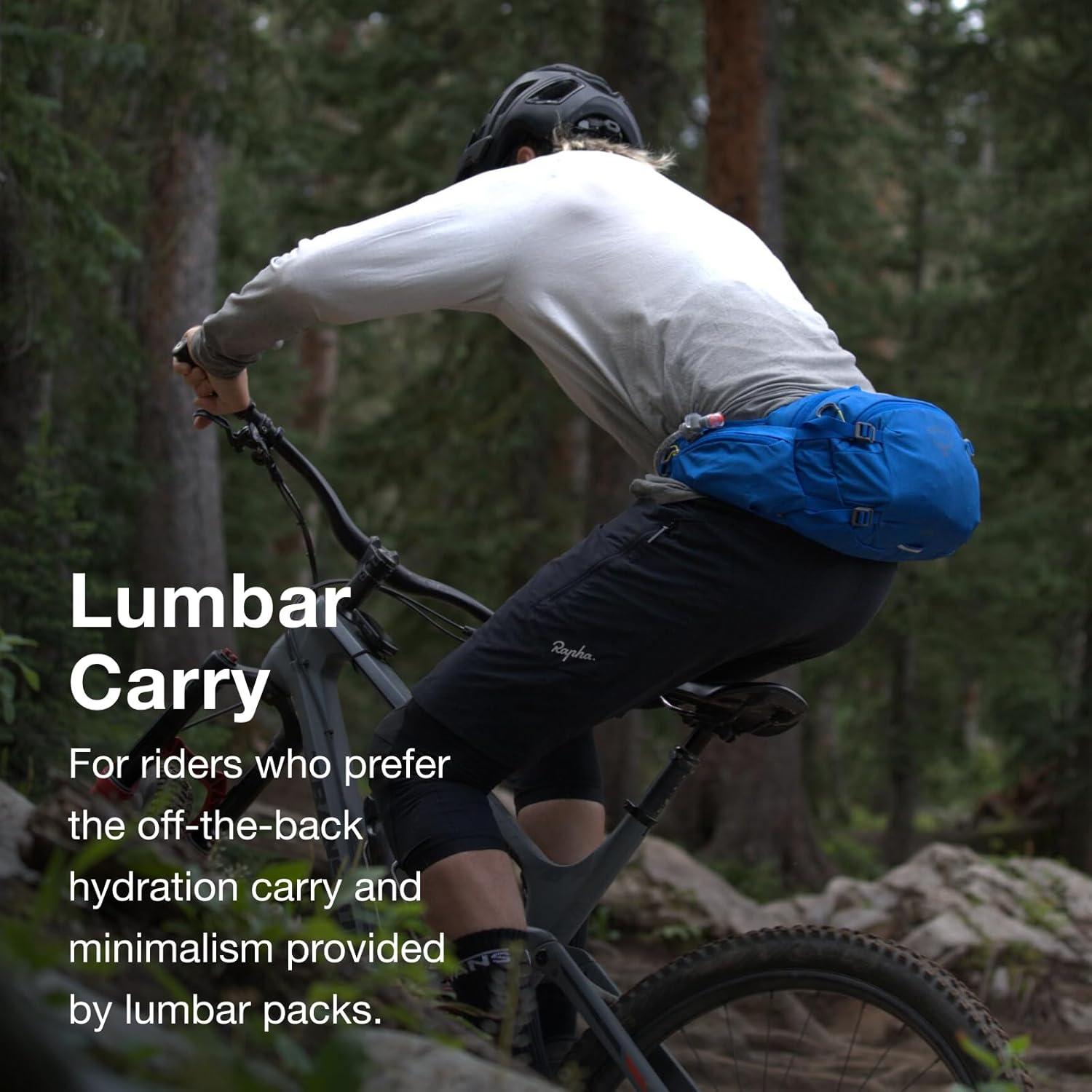 imageOsprey Seral Biking Waist Pack with Hydraulics Reservoir for Men and WomenBlue