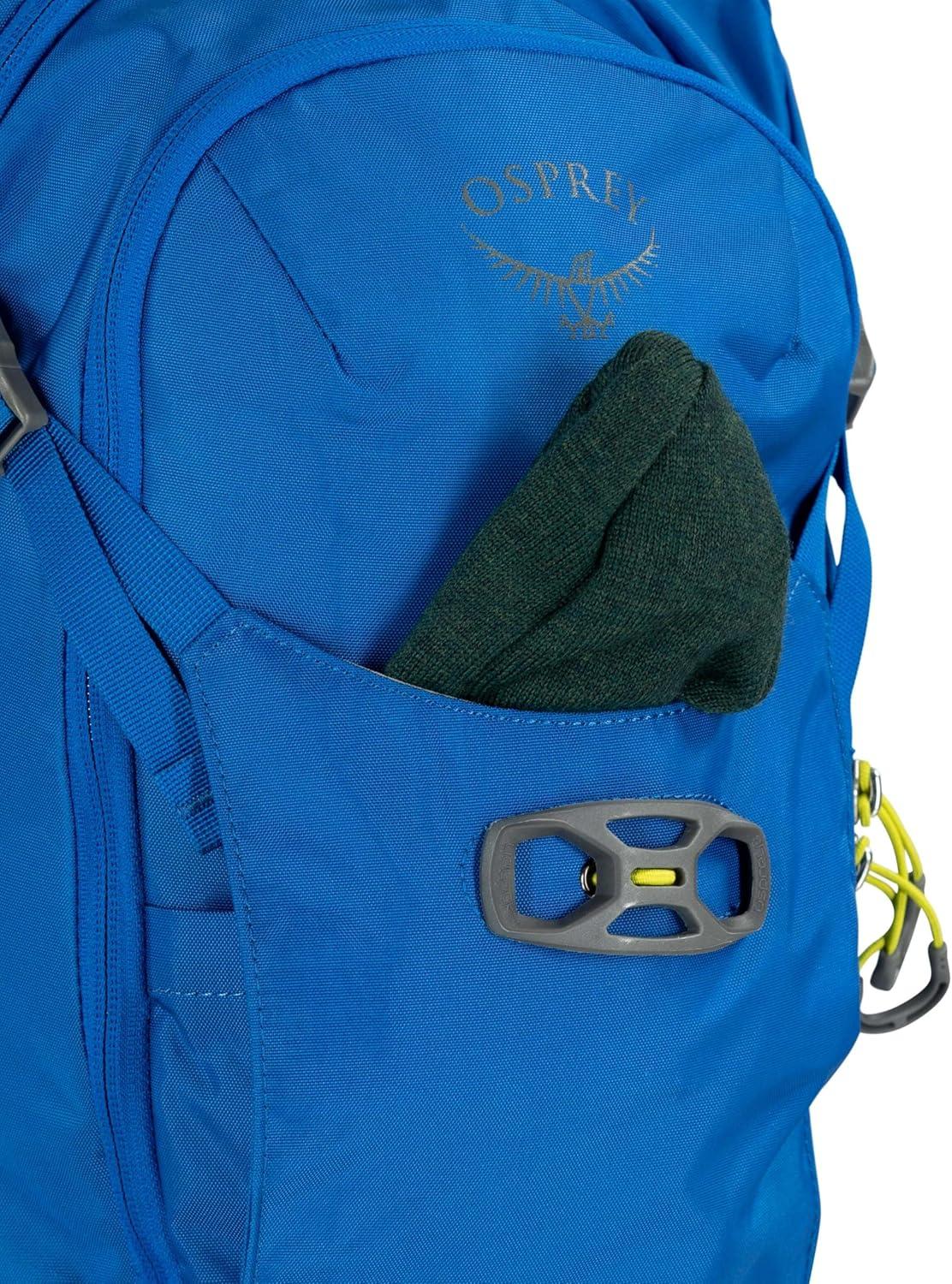 imageOsprey Siskin 8L Mens Biking Backpack with Hydraulics Reservoir Postal Blue