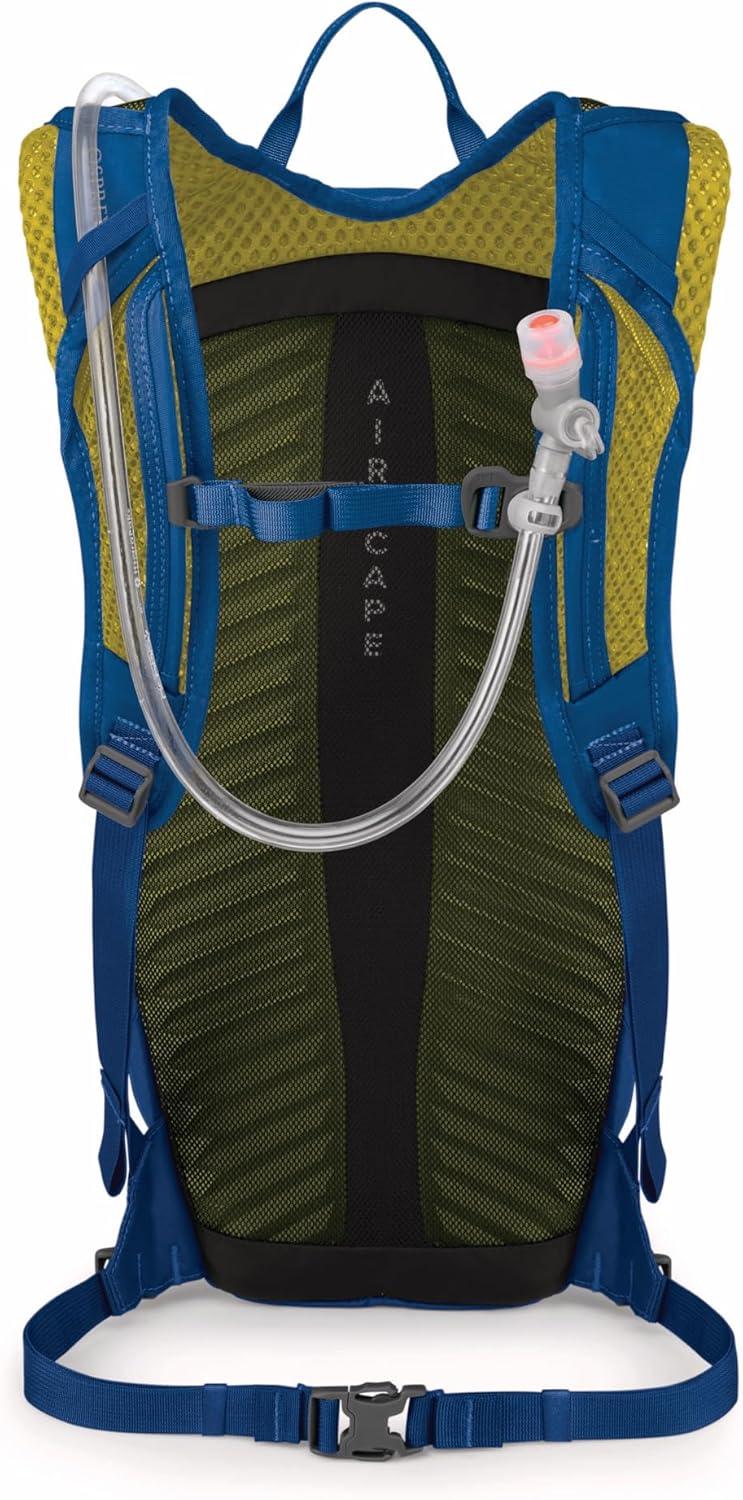 imageOsprey Siskin 8L Mens Biking Backpack with Hydraulics Reservoir Postal Blue