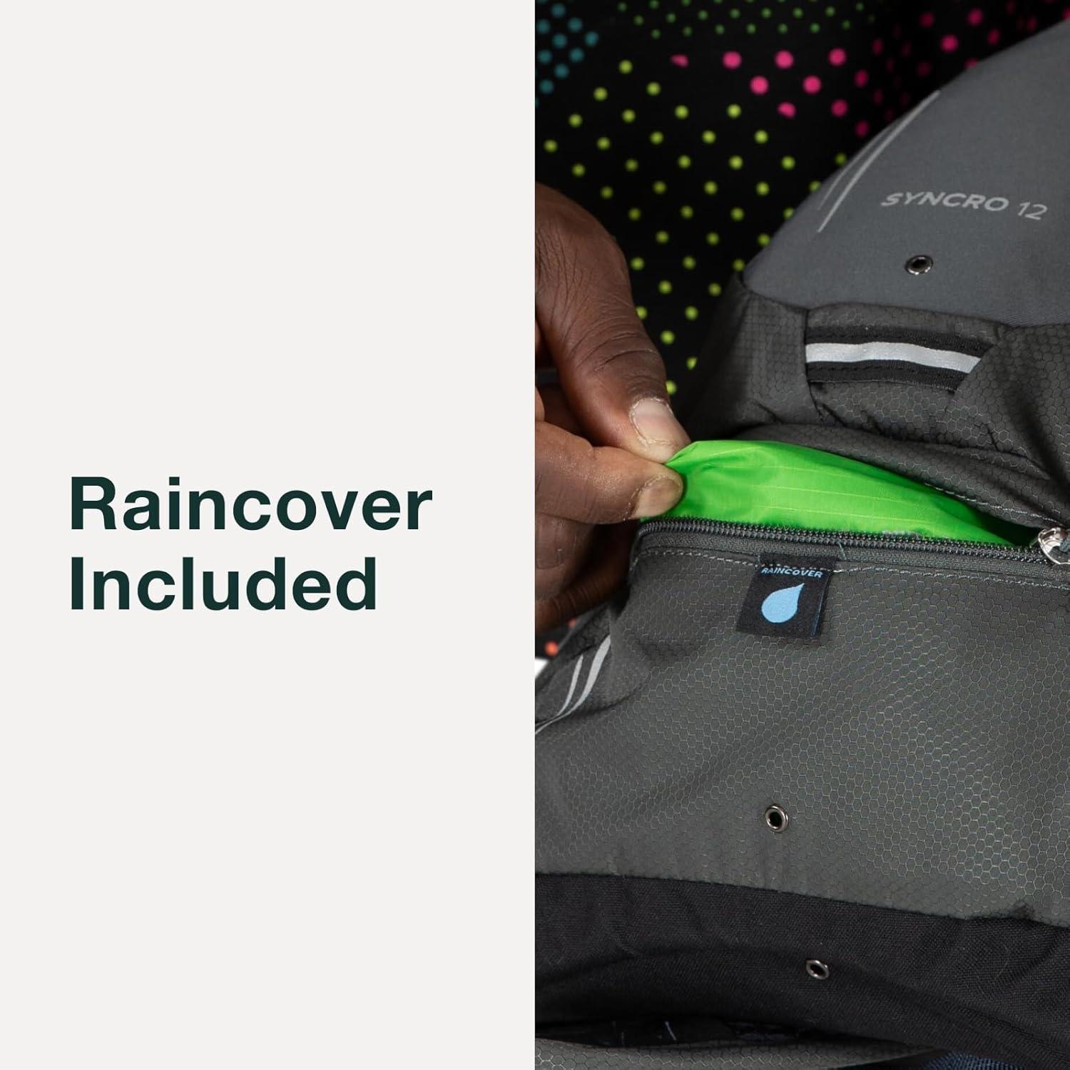 imageOsprey Syncro 12L Mens Hiking Backpack with Hydraulics Reservoir Coal GreyCoal Grey