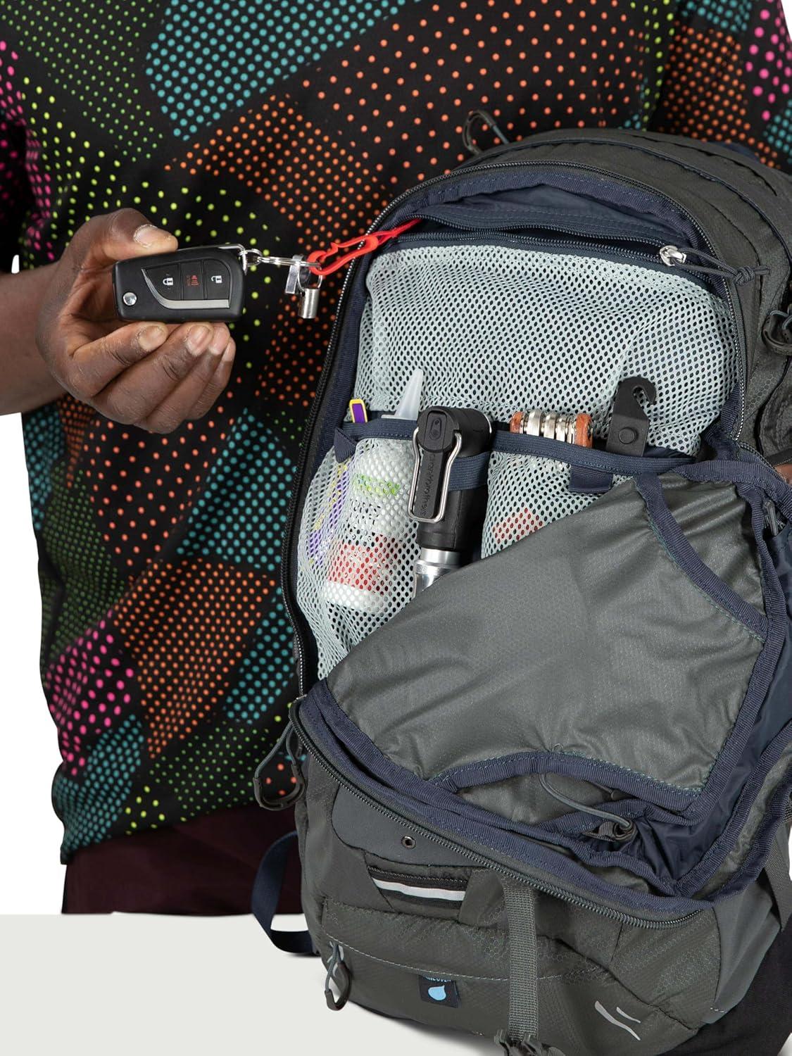 imageOsprey Syncro 12L Mens Hiking Backpack with Hydraulics Reservoir Coal GreyCoal Grey