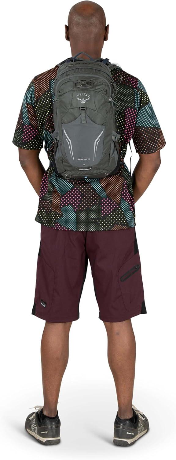 imageOsprey Syncro 12L Mens Hiking Backpack with Hydraulics Reservoir Coal GreyCoal Grey