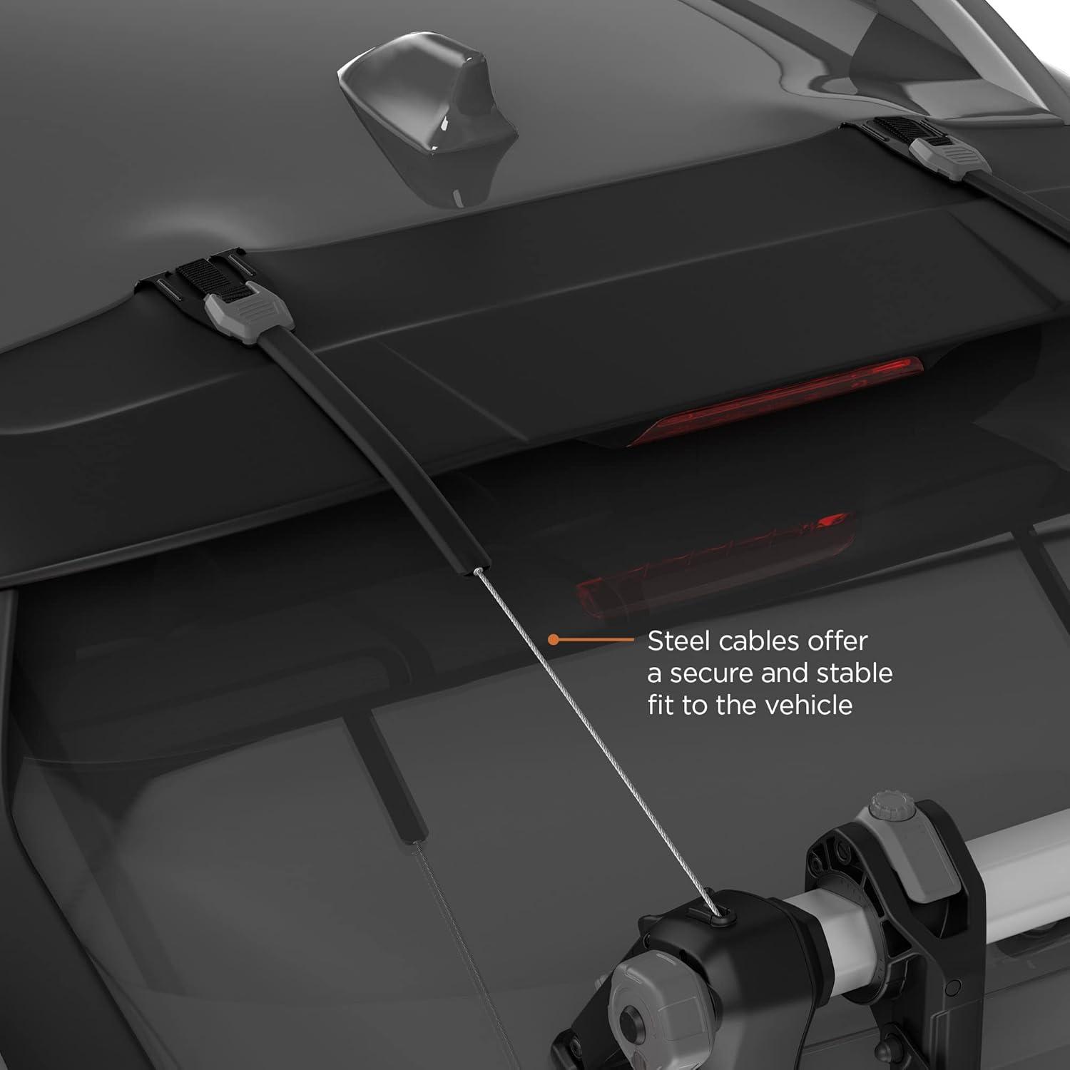 imageThule Outway Trunk Mount Bike Rack3 Bike Hanging