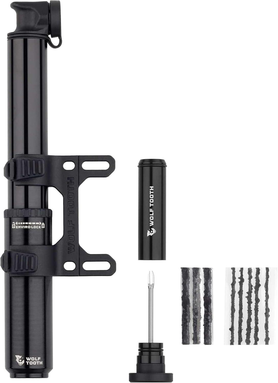 imageWolf Tooth EnCase Pump 40cc85cc Pump with Tubeles Tire Plug Tool