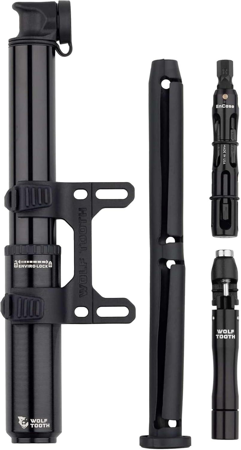 imageWolf Tooth EnCase Pump 40cc85cc Pump with Tubeles Tire Plug Tool
