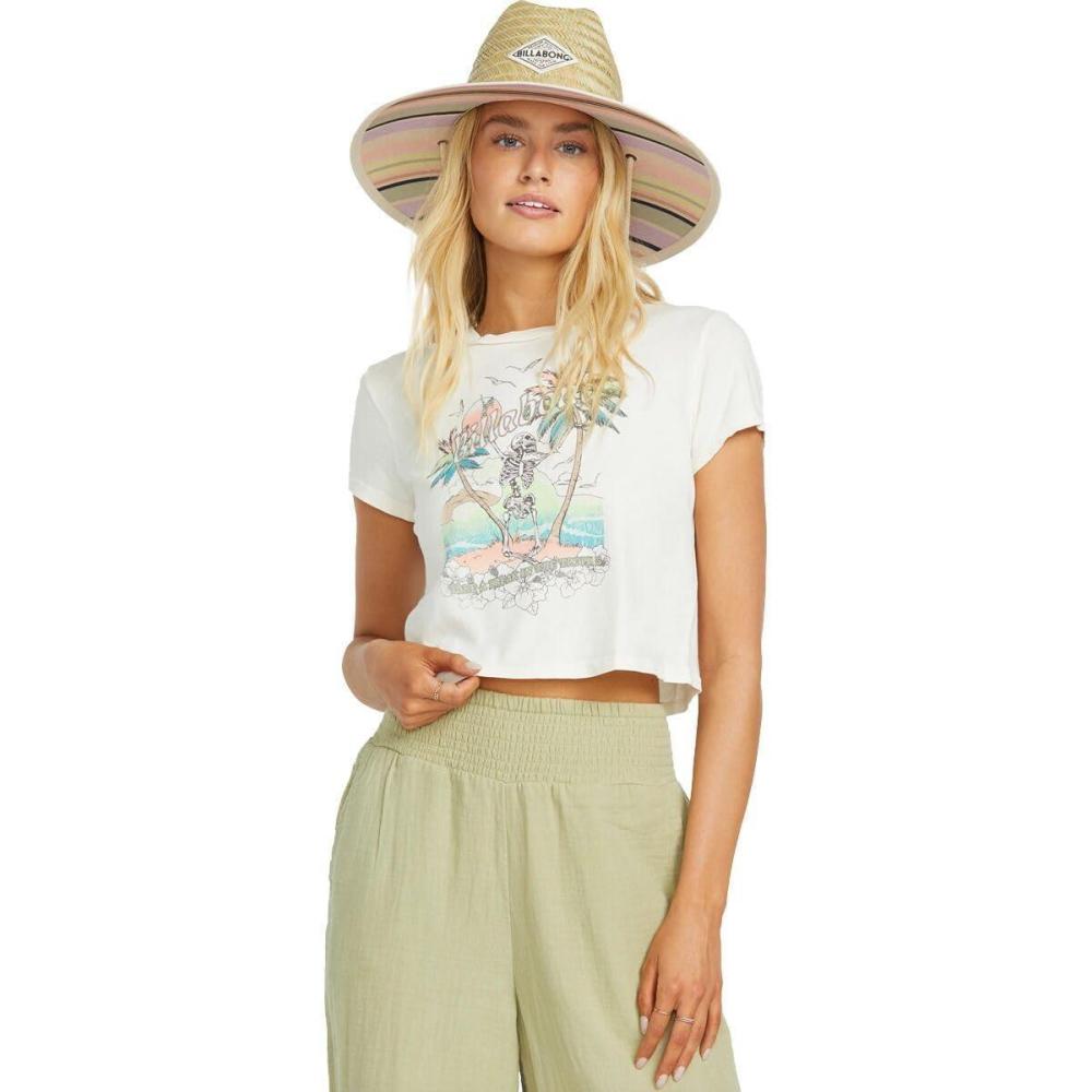 imageBillabong Womens Logo Crop Short Sleeve TeeWhitecap
